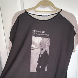 Zara Graphic Shirt
